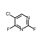 结构式 CAS# 25151-07-9, 5-氯-2,4-二氟嘧啶e