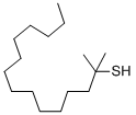结构式 CAS# 25360-09-2, 十六烷基硫醇
