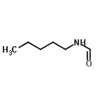 结构式 CAS# 2591-79-9, N-戊基甲酰胺