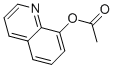 结构式 CAS# 2598-29-0, 8-喹啉醇乙酸酯