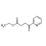 结构式 CAS# 26749-23-5, 乙基4-氧代-4-(2-吡啶基)丁酸酯