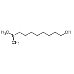 结构式 CAS# 29823-87-8, 8-(二甲基氨基)-1-辛醇
