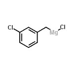 结构式 CAS# 29874-01-9, 氯(3-氯苄基)镁