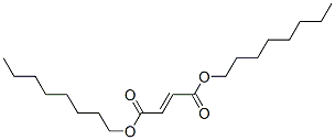 结构式 CAS# 2997-85-5, 富马酸二辛酯