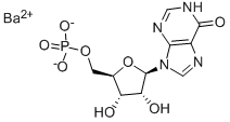 结构式 CAS# 3249-92-1, 5'-肌苷酸钡盐