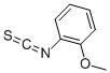 structure of CAS# 3288-04-8, 2-Methoxyphenyl Isothiocyanate;1-Isothiocyanato-2-Methoxy-Benzene;2-Methoxyphenyl Isothiocyanate;Benzene, 1-Isothiocyanato-2-Methoxy-