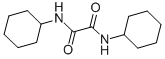 structure of CAS# 3299-64-7, N,N'-Dicyclohexyloxamide;N,N'-Dicyclohexylethanediamide;Nsc317;A0655/0030444