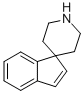 结构式 CAS# 33042-66-9, 螺[茚-1,4'-哌啶]