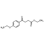 structure of CAS# 339289-35-9, Ethyl 4-(4-Ethoxyphenyl)-4-Oxobutanoate;Ethyl 4-(4-ethoxyphenyl)-4-oxobutyrate