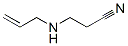 structure of CAS# 34508-81-1, 3-(Prop-2-Enylamino)Propanenitrile;3-(Allylamino)Propanenitrile;3-(Allylamino)Propionitrile;Nsc41183