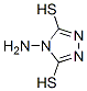 结构式 CAS# 3652-33-3, 4-氨基-1,2,4-三唑烷-3,5-二硫酮