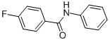 结构式 CAS# 366-63-2, 4-氟-N-苯基苯甲酰胺