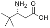 结构式 CAS# 367278-49-7, (R)-3-叔丁基-beta-丙氨酸
