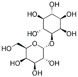 结构式 CAS# 3687-64-7, 6-[3,4,5-三羟基-6-(羟基甲基)四氢吡喃-2-基]氧基环己烷-1,2,3,4,5-五醇
