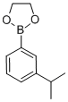 结构式 CAS# 374537-96-9, 3-异丙基苯硼酸乙二醇酯