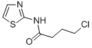 结构式 CAS# 37762-99-5, 4-氯-N-(1,3-噻唑-2-基)丁酰胺