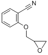 结构式 CAS# 38465-16-6, 2-缩水甘油基氧基苯甲腈