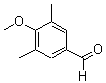 结构式 CAS# 39250-90-3, 3,5-二甲基-4-甲氧基苯甲醛