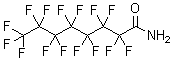 结构式 CAS# 423-54-1, 全氟辛酰胺