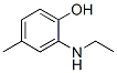 结构式 CAS# 42485-84-7, 2-(乙基氨基)对甲酚