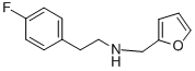 结构式 CAS# 435345-21-4, [2-(4-氟-苯基)-乙基]-呋喃-2-甲胺