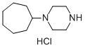 结构式 CAS# 436099-91-1, 1-环庚基-哌嗪