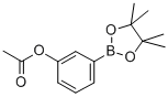 结构式 CAS# 480424-69-9, 3-乙酰氧基苯基硼酸频哪醇酯
