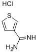 structure of CAS# 51528-02-0, 3-Thiophenecarboximidamide Hydrochloride;THIOPHENE-3-CARBOXIMIDAMIDE HYDROCHLORIDE;3-THIOPHENECARBOXIMIDAMIDE HYDROCHLORIDE;Thiophene-3-Carboxamidine Hydrochloride