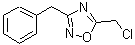 结构式 CAS# 51802-77-8, 3-苄基-5-(氯甲基)-1,2,4-恶二唑