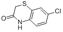structure of CAS# 5333-05-1, 7-Chloro-2H-1,4-Benzothiazin-3(4H)-One;Eu-0036672;Nsc65752;543586_Aldrich
