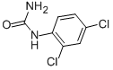 结构式 CAS# 5428-50-2, 1-(2,4-二氯苯基)脲