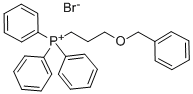 结构式 CAS# 54314-85-1, (3-苄氧基丙基)三苯基鏻溴化物