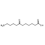 结构式 CAS# 54527-26-3, 7-氧代十二烷酸