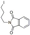 结构式 CAS# 5457-30-7, 2-(4-碘丁基)异吲哚-1,3-二酮