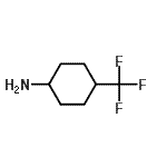 结构式 CAS# 58665-70-6, 4-(三氟甲基)环己胺