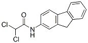结构式 CAS# 60550-81-4, 2,2-二氯-N-(9H-芴-2-基)乙酰胺