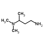 结构式 CAS# 60978-33-8, N<sup>3</sup>,N<sup>3</sup>-二甲基-1,3-丁烷二胺