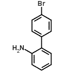 结构式 CAS# 62532-98-3, 4'-溴-2-联苯胺
