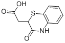 结构式 CAS# 6270-74-2, (3-氧代-3,4-二氢-2H-1,4-苯并噻嗪-2-基)乙酸