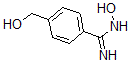 结构式 CAS# 635702-23-7, N-羟基-4-(羟基甲基)-苯甲脒