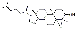 结构式 CAS# 64284-64-6, (3R,5S,10S,13S,17S)-4,4,10,13-四甲基-17-[(2R)-6-甲基庚-5-烯-2-基]-1,2,3,5,6,7,11,12,16,17-十氢环戊烯并[a]菲-3-醇