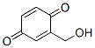 结构式 CAS# 644-17-7, 2-(羟基甲基)-2,5-环己二烯-1,4-二酮