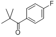 结构式 CAS# 64436-59-5, 2,2-二甲基-1-(4-氟苯基)-1-丙酮