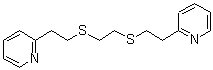 结构式 CAS# 64691-70-9, 2,2'-[1,2-乙烷二基二(硫代-2,1-乙二基)]二-吡啶