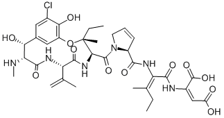 结构式 CAS# 64925-80-0, 拟茎点霉毒素 A