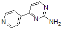 结构式 CAS# 66521-70-8, 4-(4-吡啶基)-2-嘧啶胺