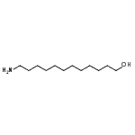 结构式 CAS# 67107-87-3, 12-氨基-1-十二烷醇