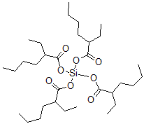 结构式 CAS# 67939-81-5, 2-乙基己酸硅