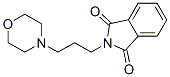 结构式 CAS# 6820-95-7, N-(3-吗啉基丙基)邻苯二甲酰亚胺