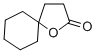 structure of CAS# 699-61-6, 1-Hydroxy-Cyclohexanepropanoicacid gamma-Lactone;.Gamma.,.Gamma.-Pentamethylen-.Gamma.-Butyrolacton;Zinc04728674;Stock1s-00882